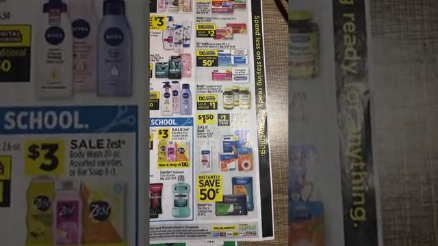 07/24/22 + August Unilever 2022 Coupon Insert Preview