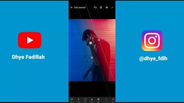 TUTORIAL MEMBUAT FOTO ALA ALA SINAR LAMPU NEON