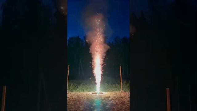 Пиротехнический фонтан Малахит, Уральский Пиротехнический завод, УПЗ смотреть онлайн