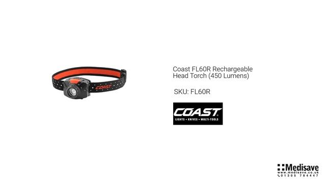 Coast FL60R Rechargeable Head Torch 450 Lumens FL60R смотреть онлайн