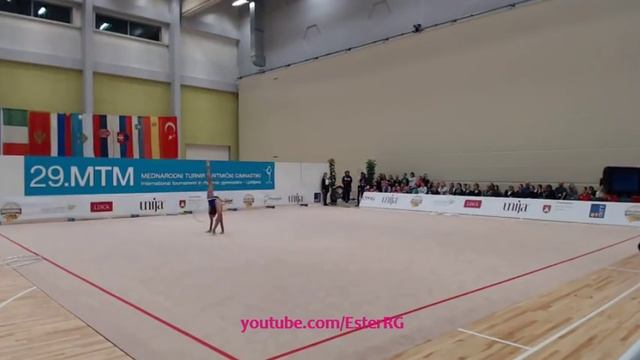 Margarita Mamun Hoop - MTM Ljubljana 2016 смотреть онлайн
