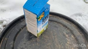 Септик из бочек с аэрацией (биостанция), результаты работы