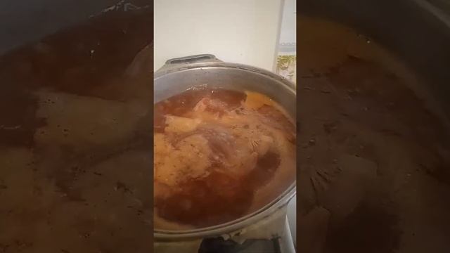Ленивые пирожки с капустой и борщ с мясом смотреть онлайн