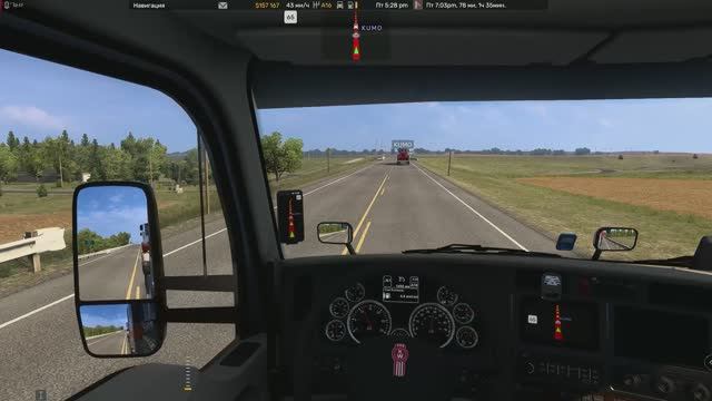 American Truck Simulator. Конвой
