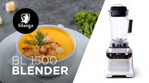 Как приготовить крем суп в блендере Silanga BL1500 PRO