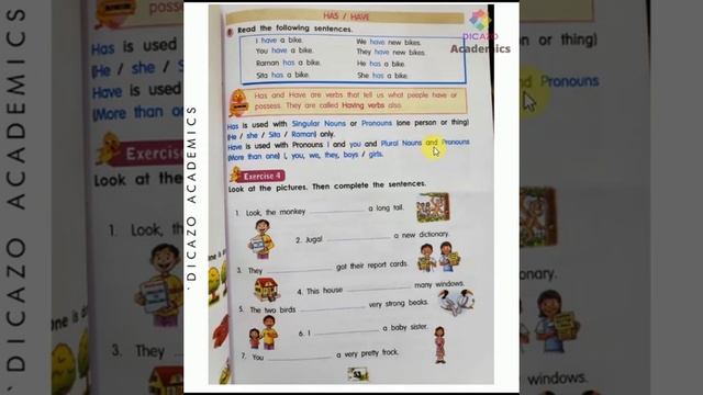 Verb (Be, Has and Do) - Elementary English Grammar Class 2 | Chapter-13 смотреть онлайн