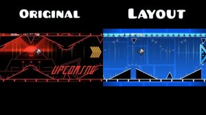 Original vs Layout | "Omorfia" by HHyper | Geometry Dash 2.1