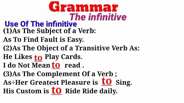 English Grammar Course For Beginners:Basic English Grammar| English Grammar |infinitive |.... смотреть онлайн