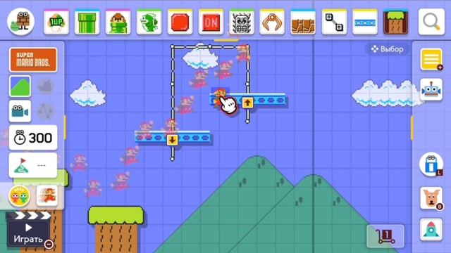 Super Mario Maker 2 создаем уровни смотреть онлайн
