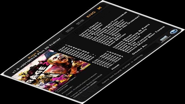 RAGE 2: Trainer +20 V1.0-v20190516 FLiNG Download