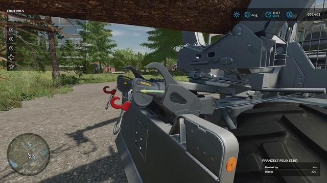 Farming Simulator 22 | Platinum DLC | New ways to drag logs смотреть онлайн