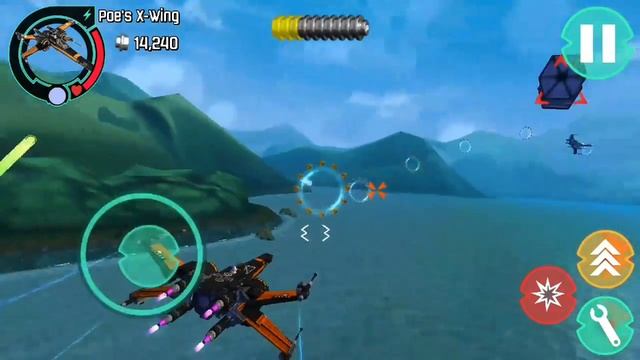 LEGO Star Wars: TFA (Android) - 100% Walkthrough Part 18 - Attack on Takodana: Takodana Skies смотреть онлайн