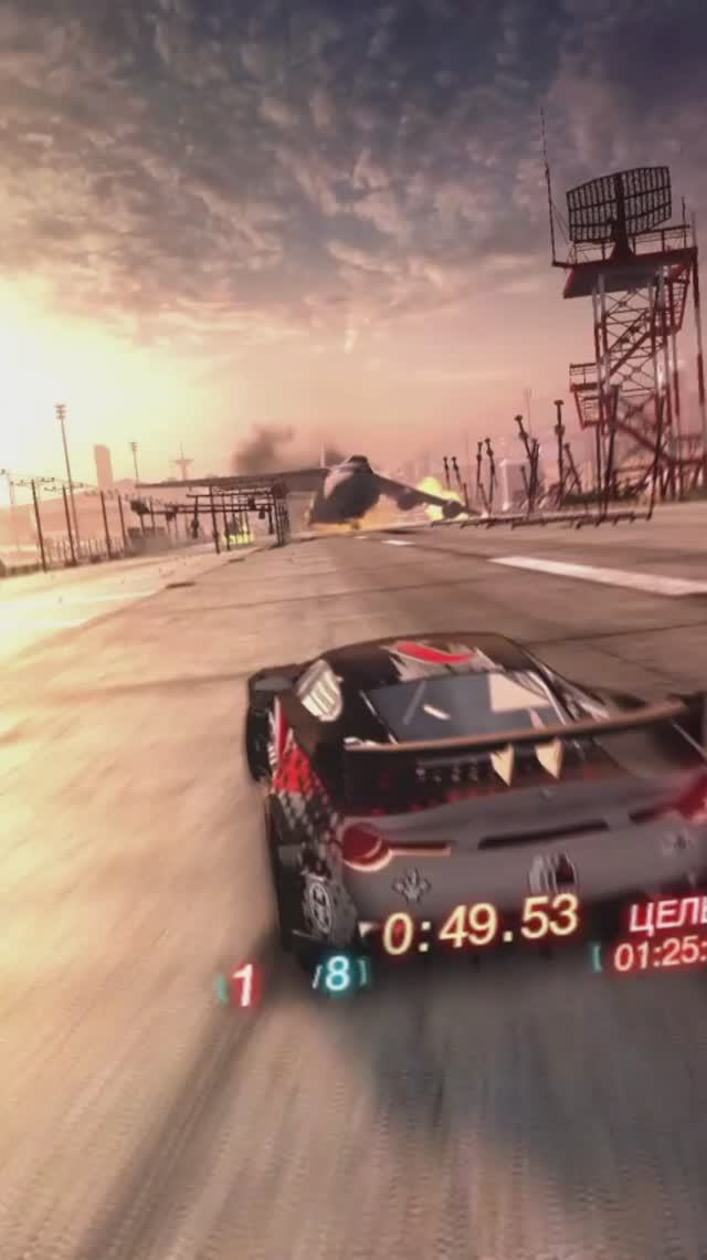 СЛОВИЛ САМОЛЁТ ВО ВРЕМЯ ГОНКИ // TROJAN // SPLIT SECOND смотреть онлайн