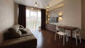 ЖК Посейдон апартаменты 134 | Зонированная студия с балконом | Сочи | Первая линия | Мамайка | 2021