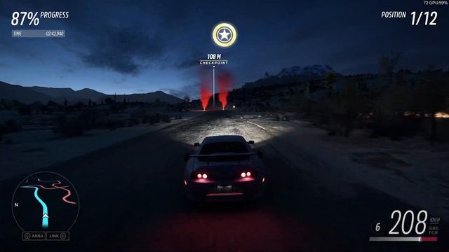 Forza Horizon 5 - 1998 TOYOTA SUPRA RZ - RACING IN THE 90S - SEASONAL CHAMPIONSHIP смотреть онлайн