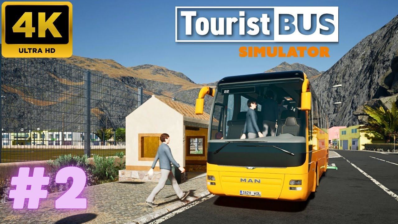 Tourist Bus Simulator: Gameplay #2 (4K)