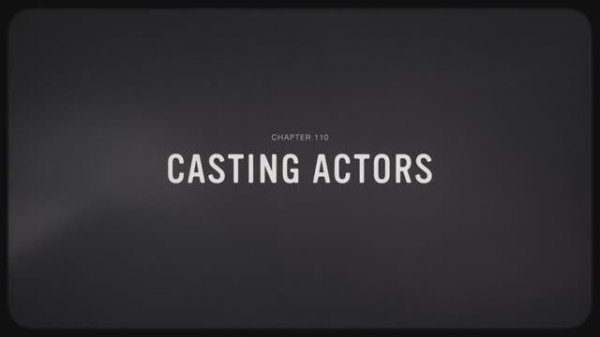 10 - Casting Actors