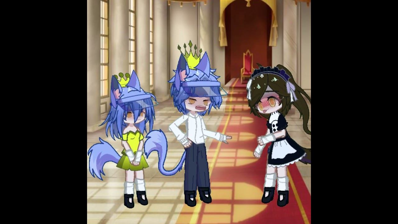 Делала 2 часа Надеюсь10 лайков наберёт#анимация#рекомедации#видео#gachaclub#гачаклуб#замок#прислуга