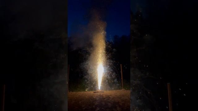 Пиротехнический фонтан Веселый, Уральский Пиротехнический завод, УПЗ смотреть онлайн