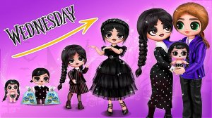 Уэнздэй растёт! 31 идея для кукол ЛОЛ