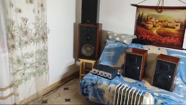 1. TELEFUNKEN OPERETTE STEREO 2650 + Technics SB 501 смотреть онлайн