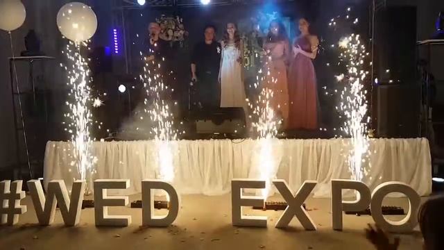 Запуск фонтанов на свадебной выставке WED EXPO 2017 смотреть онлайн