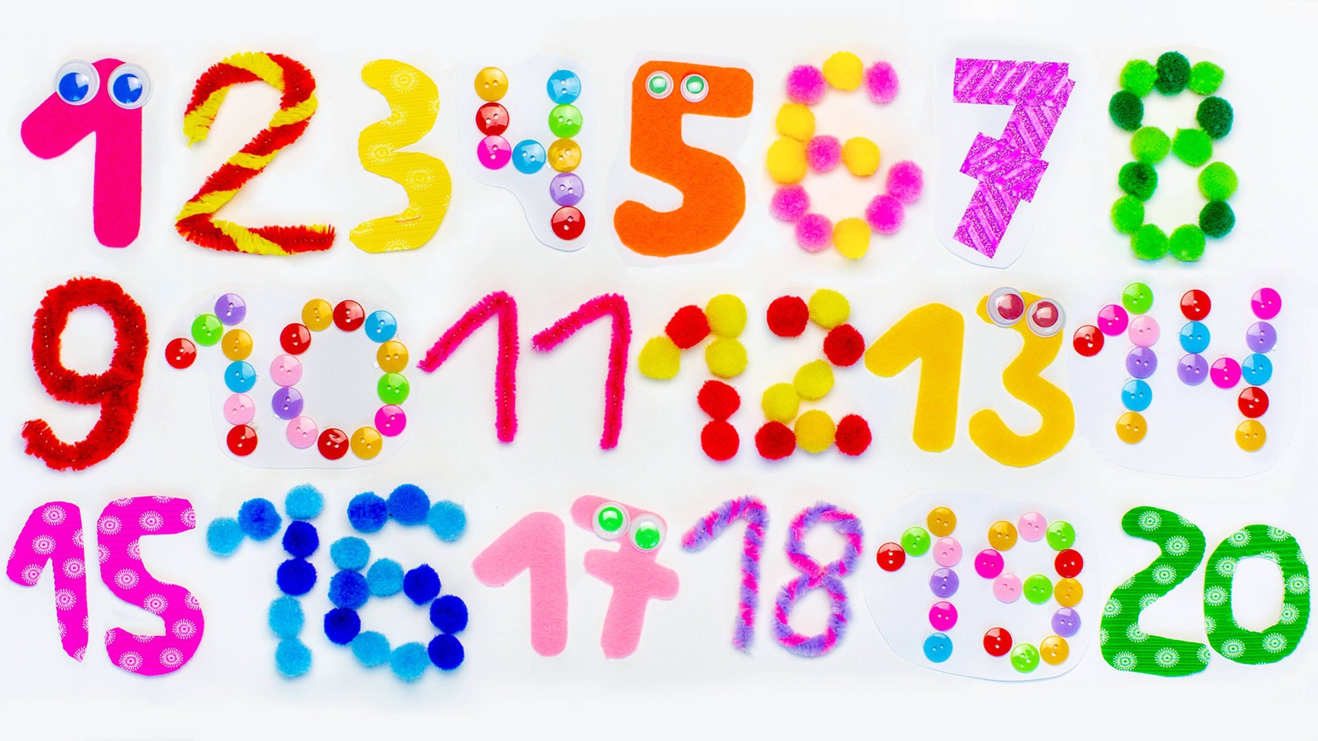 Учим Числа от 1 до 20. смотреть онлайн