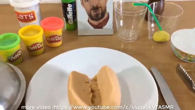 ШОК !!! ест еду из пластилина  Play Doh .