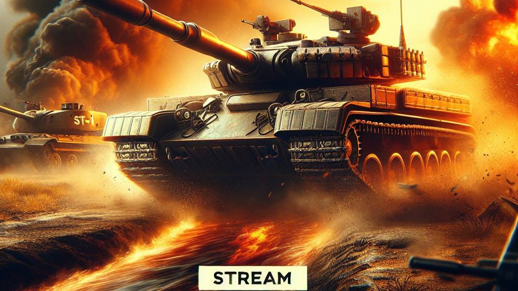 Tanks Blitz | ИГРА НА СТ-1 | СТРИМ смотреть онлайн