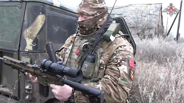 Боевая работа мотострелкового подразделения группировки войск «Север» смотреть онлайн