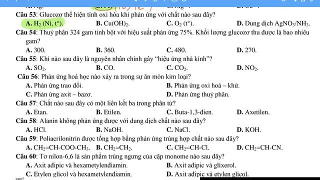 THPTQG. BỘ ĐỀ LUYỆN TỐC ĐỘ 30 CÂU ĐẦU: ĐỀ 3 VĨNH PHÚC   (1)