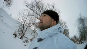 Охота на зайца. Зимний сезон 2017. Погулял по реке. Пообщался с дядюшкой "Эхо"...