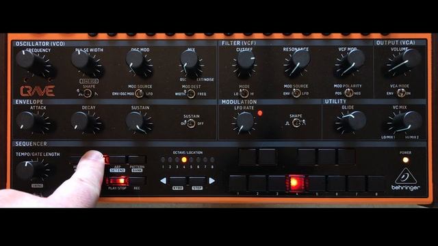 Behringer Crave Tutorial #12 - Sequencer (part 2) смотреть онлайн