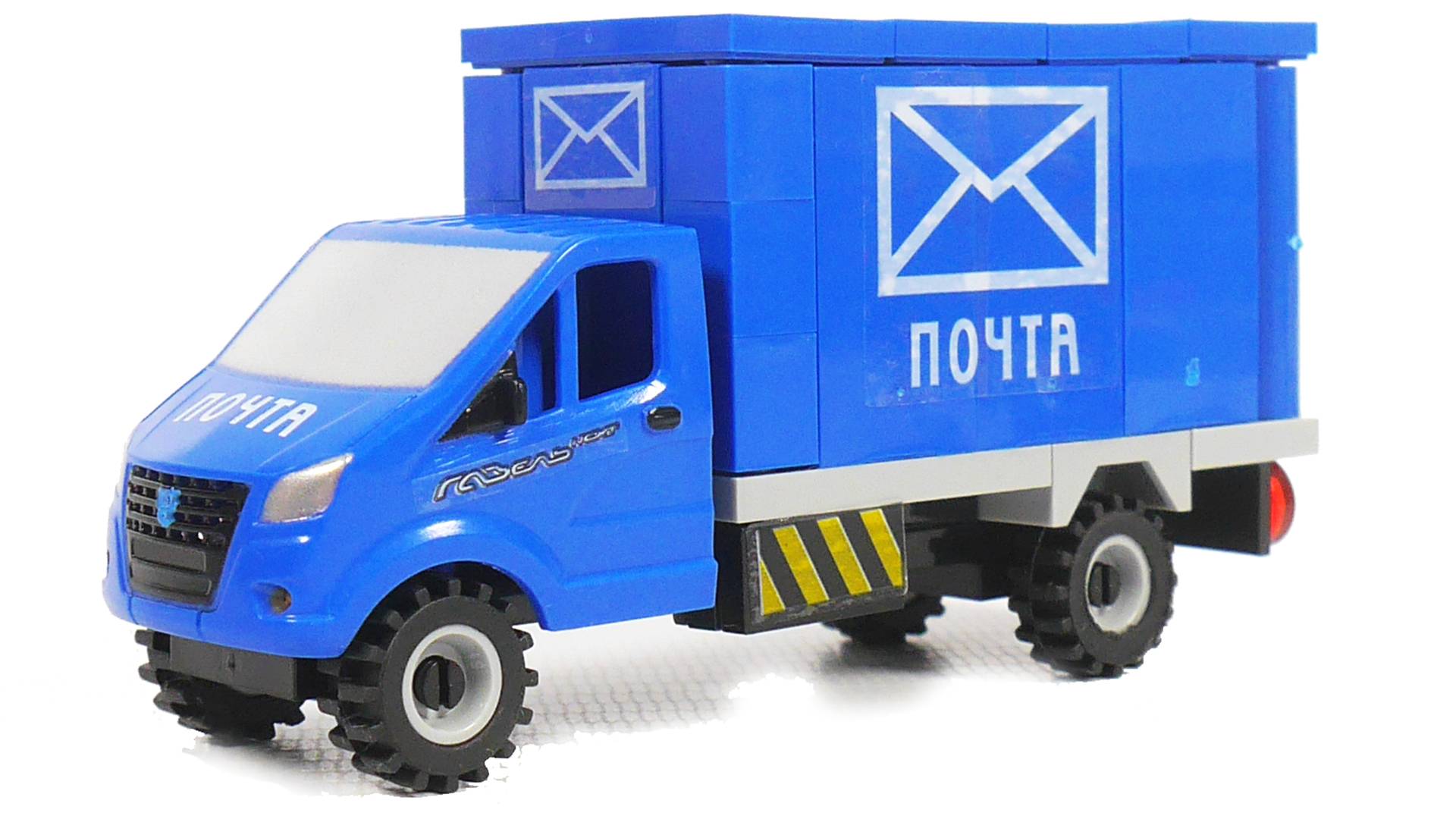 Собираем почтовый фургон из лего - конструктор Город мастеров Спцтехника 3347 смотреть онлайн