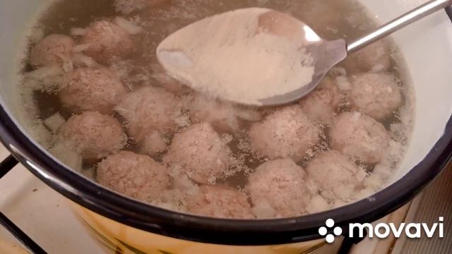 Суп с фрикадельками для детей и взрослых