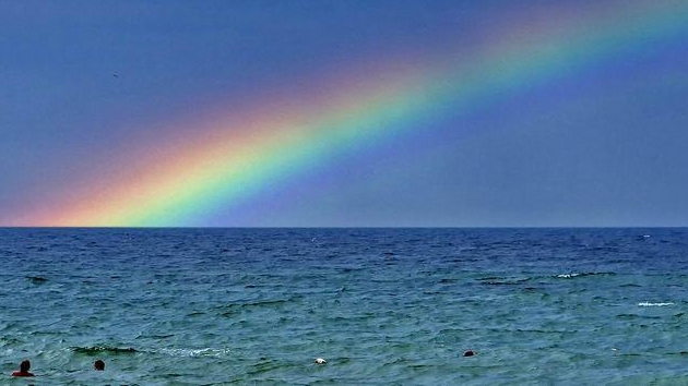 Влог_Лазаревское_Радуга над морем_Уголок сплетен смотреть онлайн