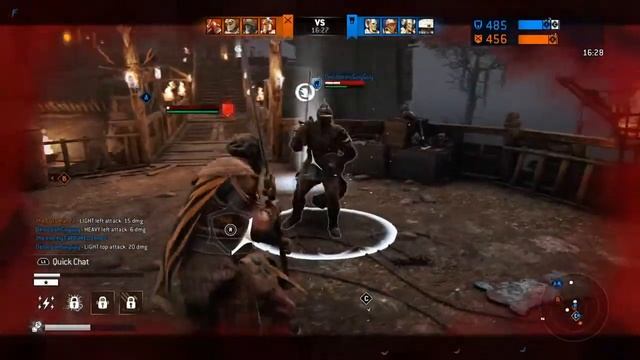 For Honor- Aggressive Highlander Gameplay (Anti-Ganks, Mixups, OS Dodges) смотреть онлайн