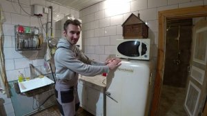 Внук, 13 серия . Обустроил кухню для жизни.