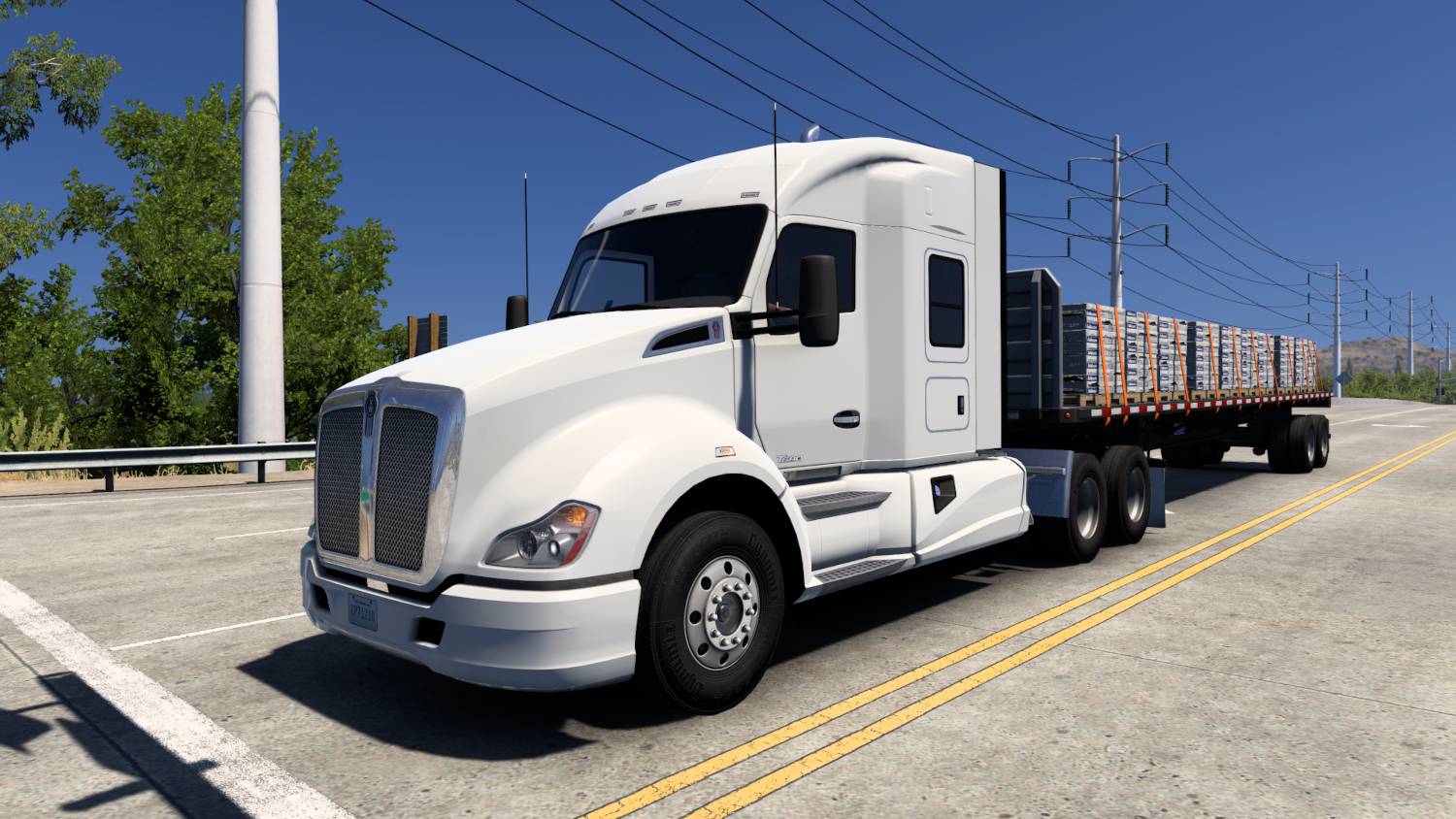 Рейс Лос-Анджелес - Мохаве в American Truck Simulator. смотреть онлайн