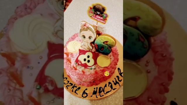 Нашей бусинке 6 месяцев 🥳🎂🎁Машааллах🧿 08.04.2023г смотреть онлайн