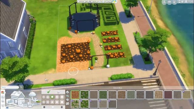 The Sims 4 - PUMPKIN PATCH | Speed Build