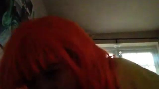 me dieing my hair BRIGHT ORANGE (sis1) смотреть онлайн