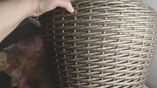 Кашпо из ротанга на 20 литров своими руками легко и просто, для начинающих. #ротанг #плетение смотреть онлайн