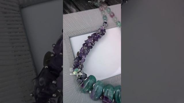 Колье " Аквилегия" Переделка для Маргариты из Белгородской области смотреть онлайн