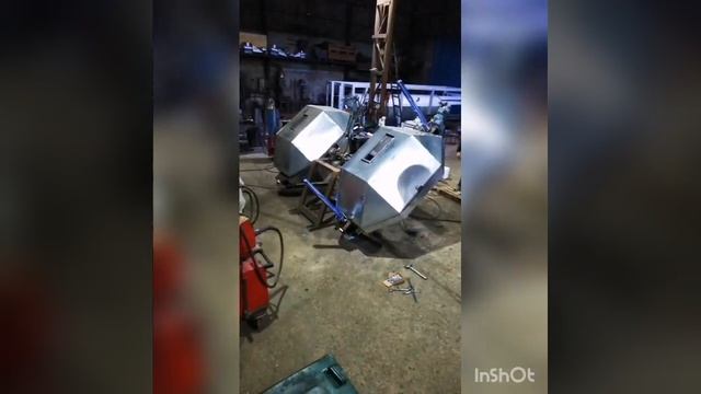 Closed Rotomolding Rock n Roll Rotational Plastic Molding Machine Mussel Float Production смотреть онлайн