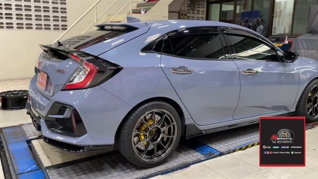 Honda Civic FK จัดล้อ Wedssport TC105X 18x8.5+32 5-114.3 смотреть онлайн