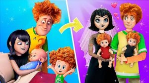 Монстры на каникулах: Мейвис растёт! 32 идеи для кукол ЛОЛ