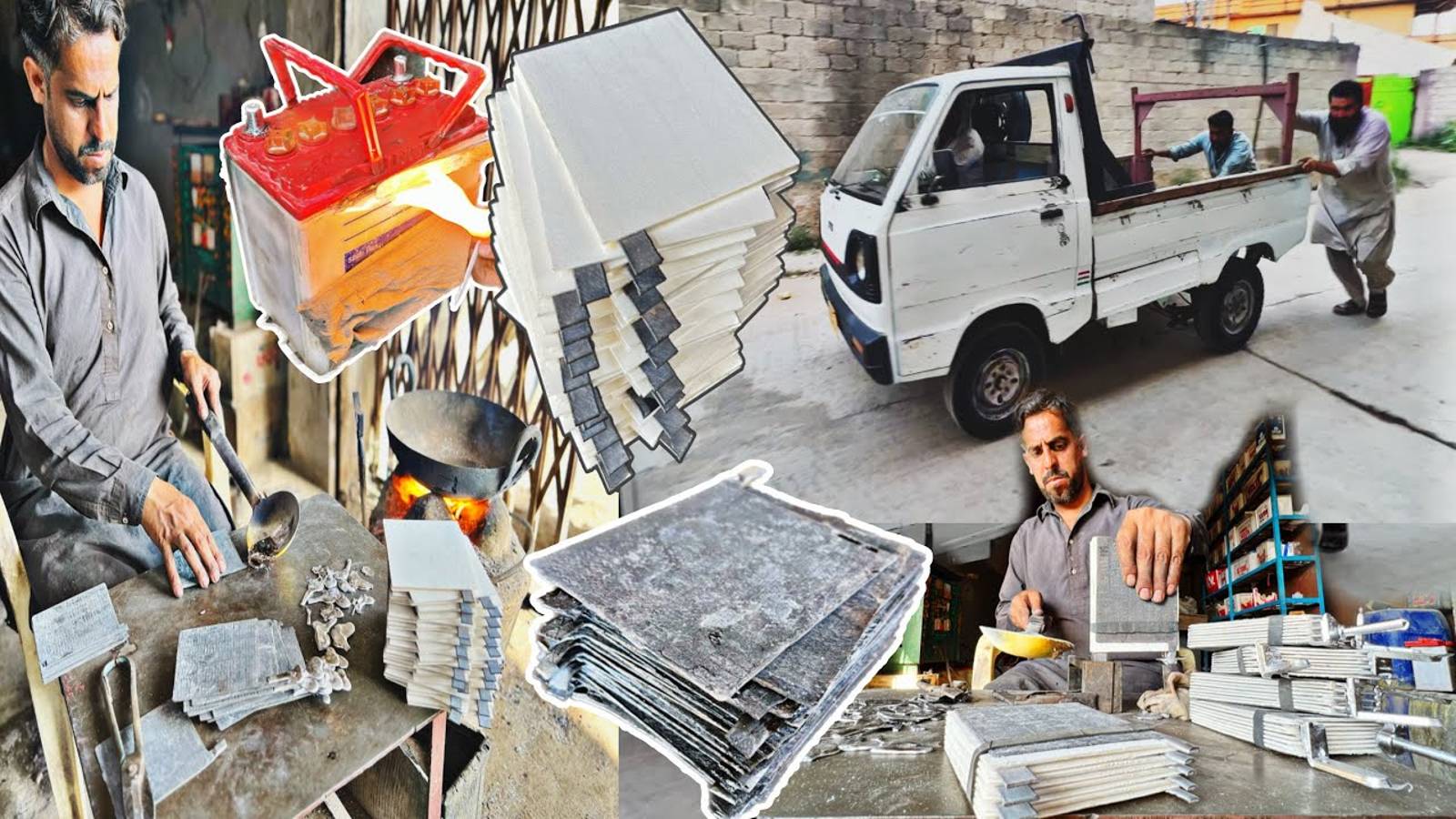 Ремонт аккумуляторной батареи по Пакистански! смотреть онлайн