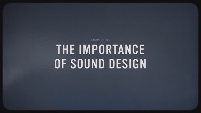 22 - The Importance of Sound Design смотреть онлайн