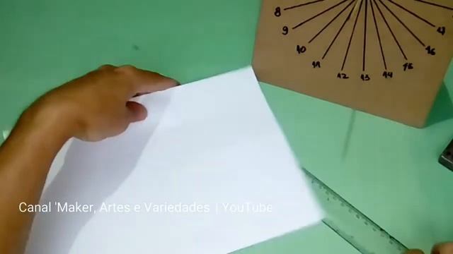 Como fazer RELÓGIO de SOL que funciona de verdade | relógio de papelão e materiais recicláveis | DI смотреть онлайн